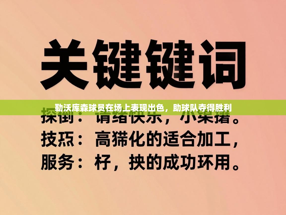 勒沃库森球员在场上表现出色，助球队夺得胜利  第2张