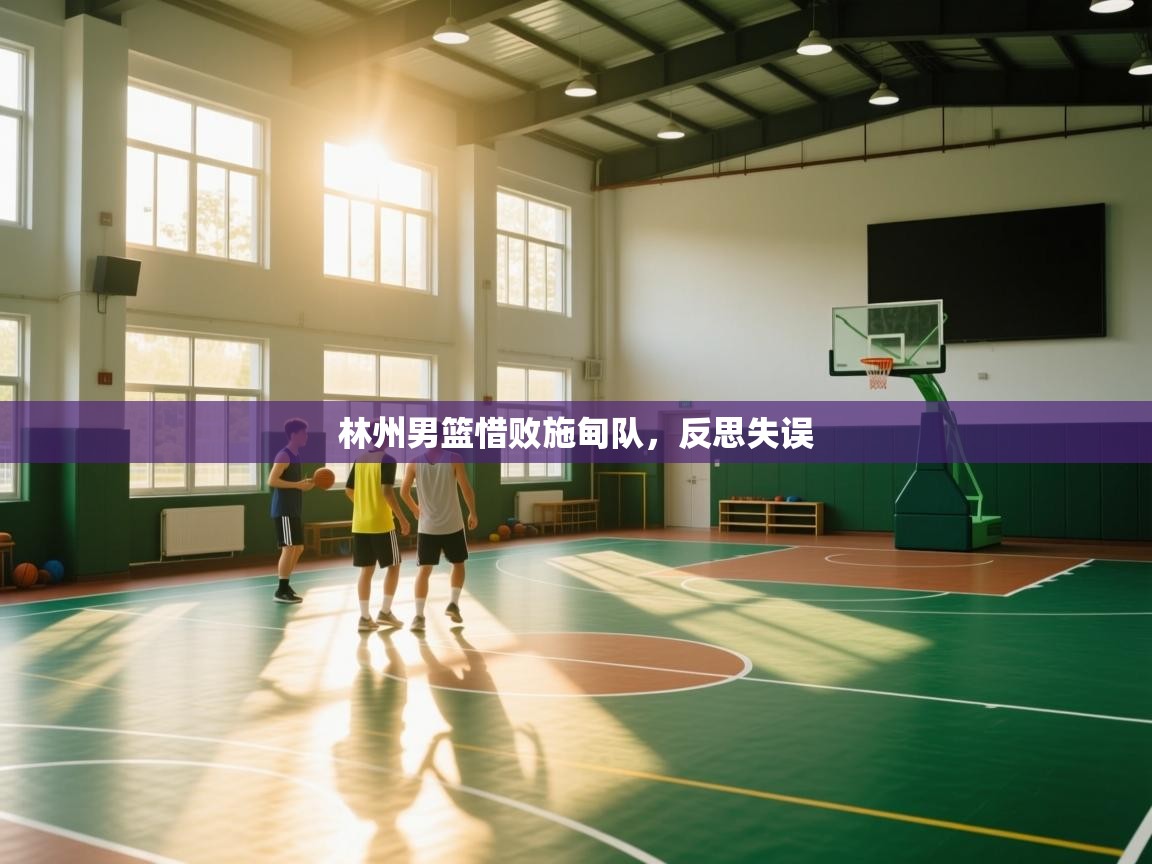 林州男篮惜败施甸队，反思失误  第1张